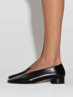 Delia Leather Ballet Flats
