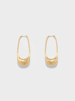Eleanora 18kt Gold-Plated Hoop Earrings