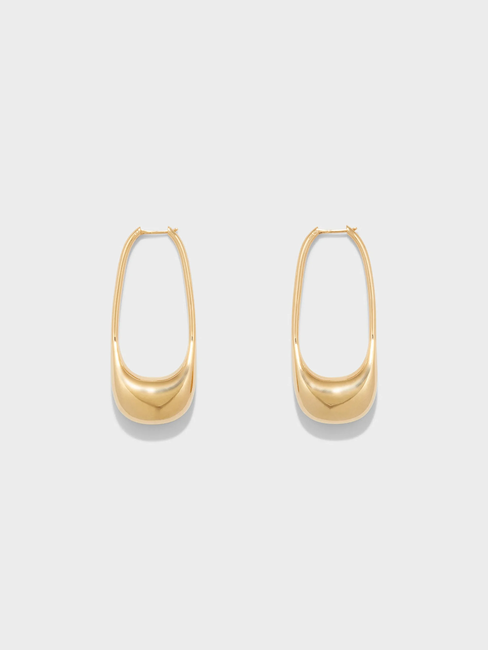 Eleanora 18kt Gold-Plated Hoop Earrings