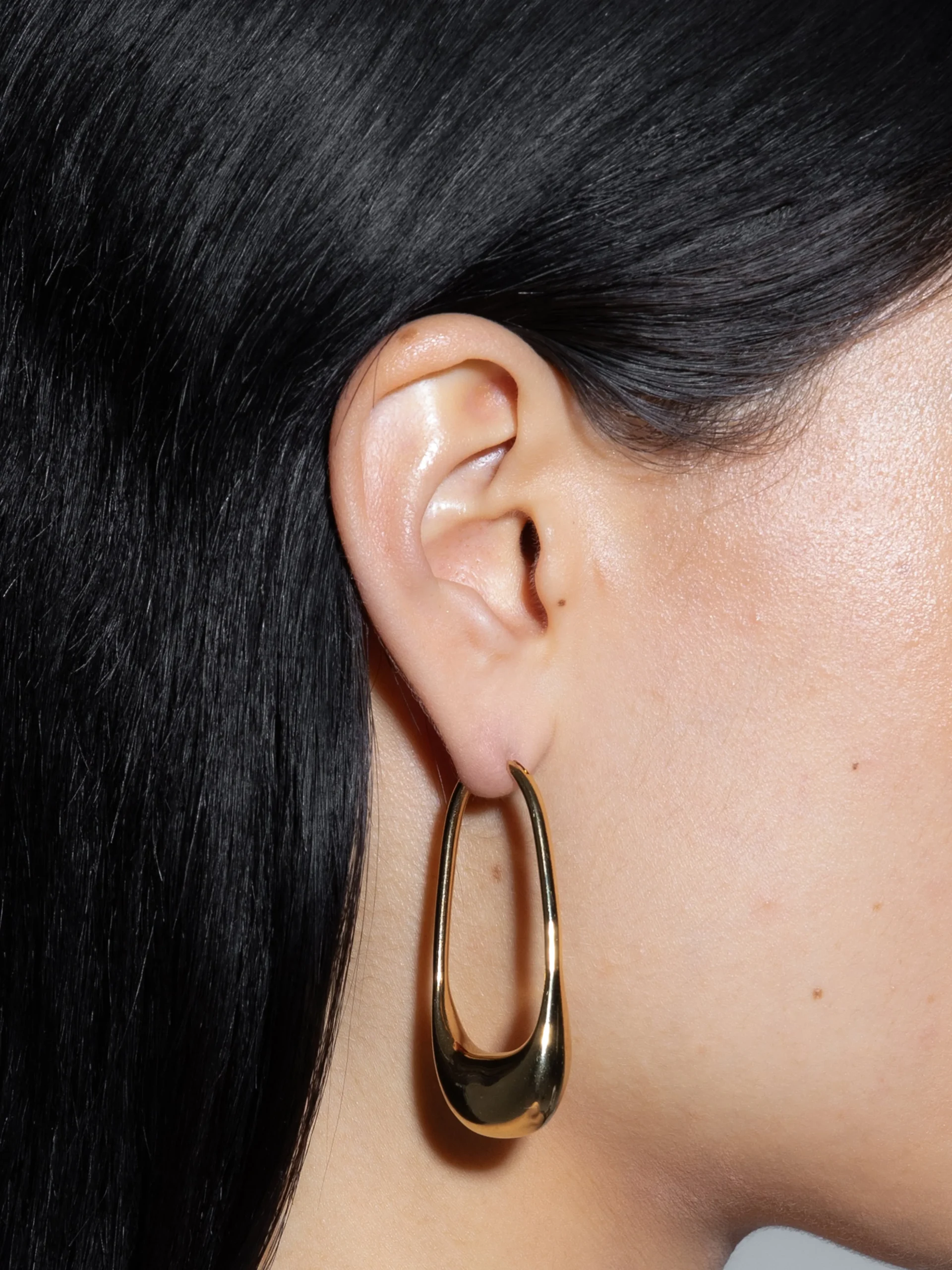 Eleanora 18kt Gold-Plated Hoop Earrings