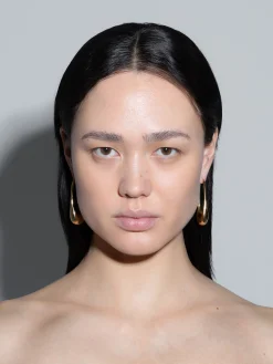 Eleanora 18kt Gold-Plated Hoop Earrings