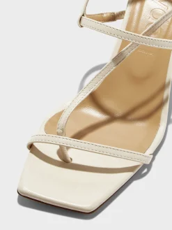 Elise Leather Toe-Post Sandals