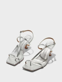 Elise Leather Toe-Post Sandals
