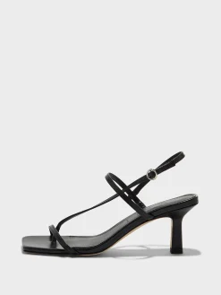 Elise Leather Toe-Post Sandals