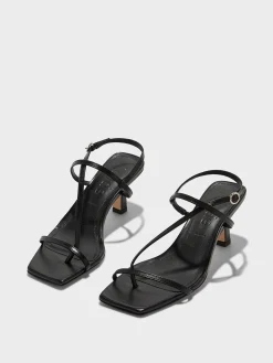 Elise Leather Toe-Post Sandals