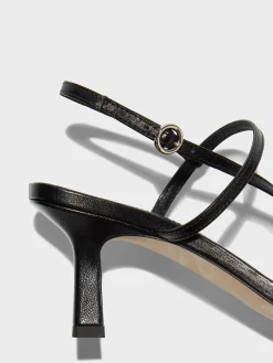 Elise Leather Toe-Post Sandals