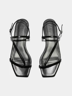 Ella Leather Toe-Post Sandals