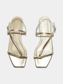 Ella Leather Toe-Post Sandals