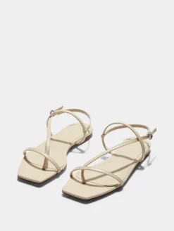 Ella Leather Toe-Post Sandals