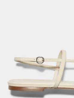 Ella Leather Toe-Post Sandals