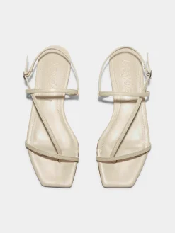 Ella Leather Toe-Post Sandals