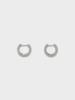 Elliot Palladium-Plated Hoop Earrings