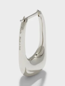 Ellis Palladium-Plated Hoop Earrings