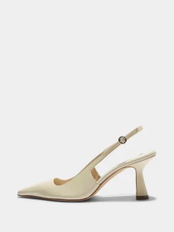 Fernanda Leather Slingback Pumps