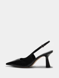 Fernanda Leather Slingback Pumps