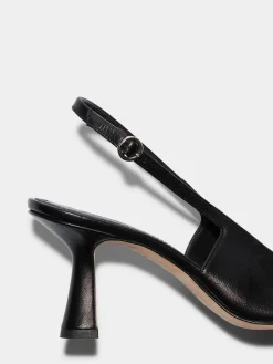 Fernanda Leather Slingback Pumps