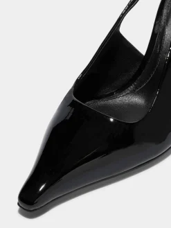 Fernanda Leather Slingback Pumps