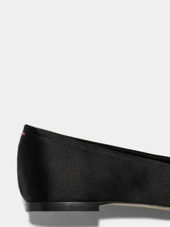 Gabriella Satin Ballet Flats