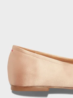 Gabriella Satin Ballet Flats
