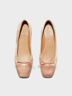 Gabriella Satin Ballet Flats