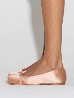 Gabriella Satin Ballet Flats