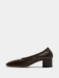 Gemma Leather Ballet Pumps