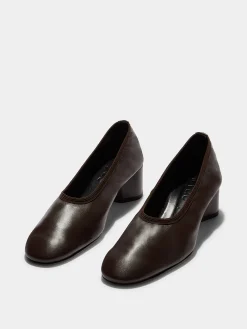 Gemma Leather Ballet Pumps