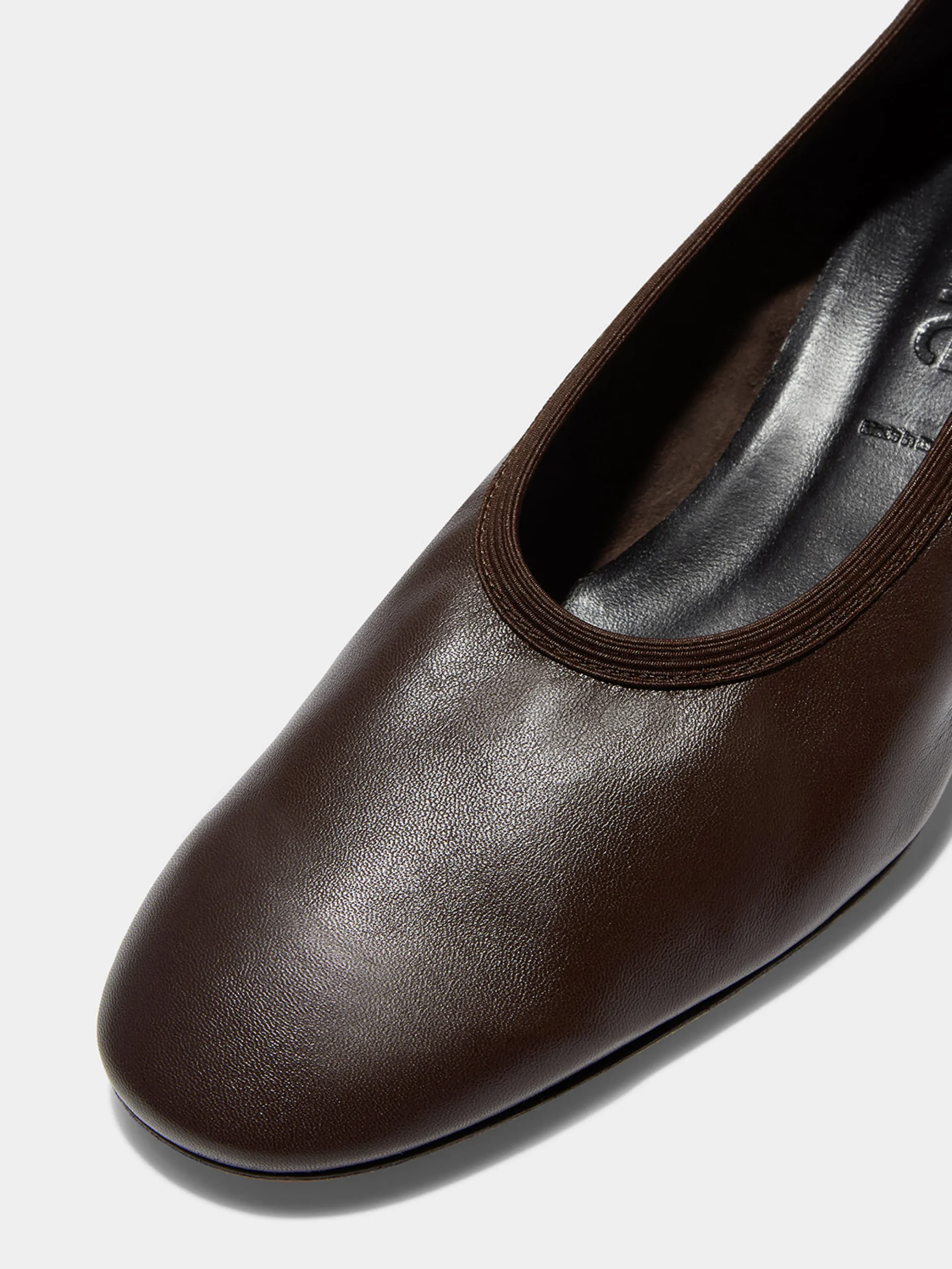 Gemma Leather Ballet Pumps