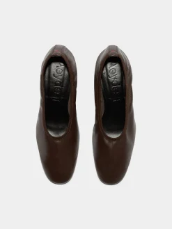 Gemma Leather Ballet Pumps
