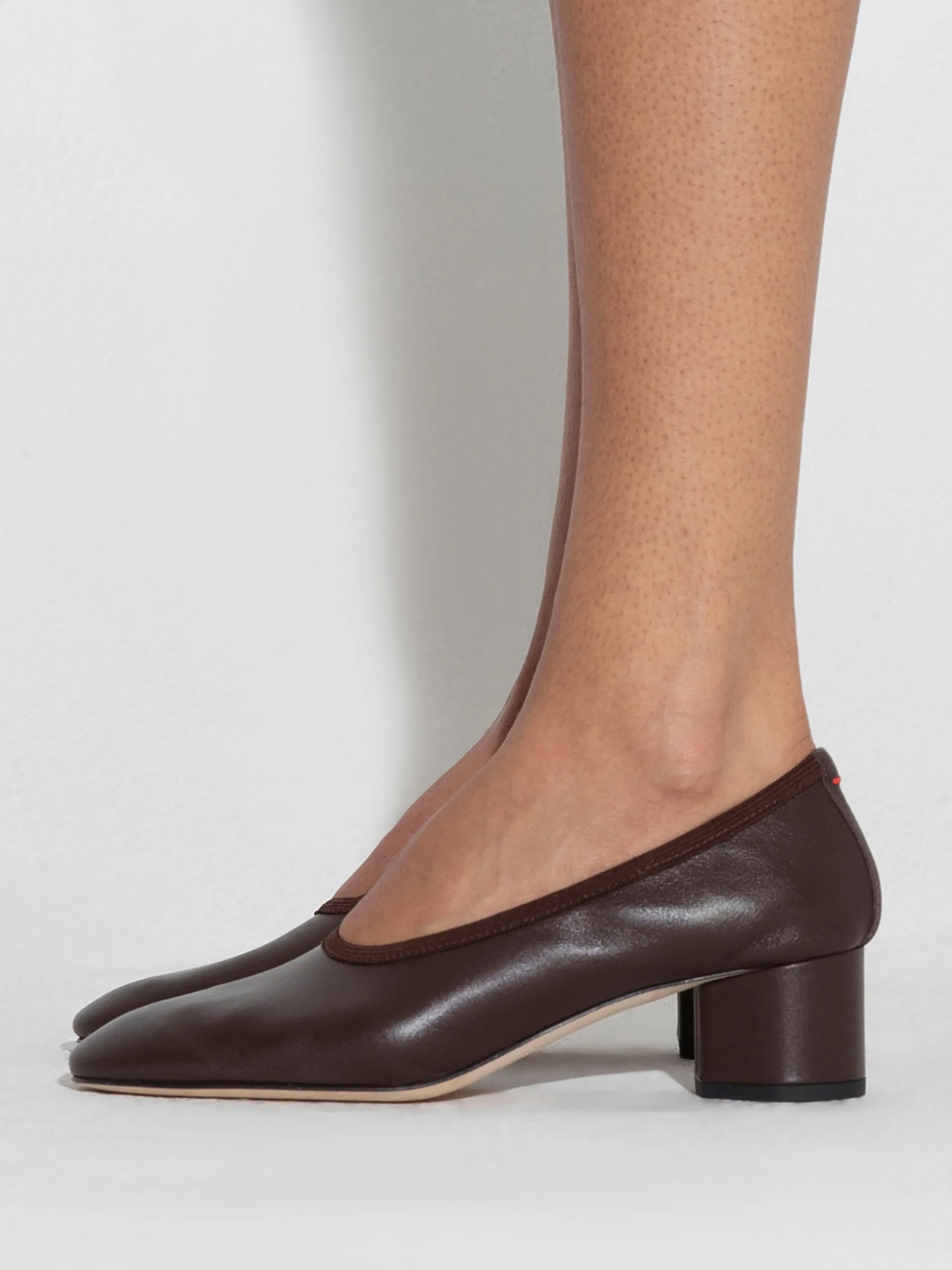 Gemma Leather Ballet Pumps