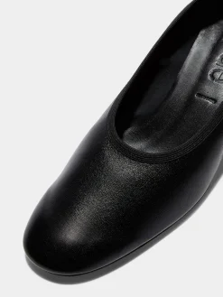 Gemma Leather Ballet Pumps