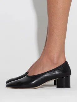 Gemma Leather Ballet Pumps