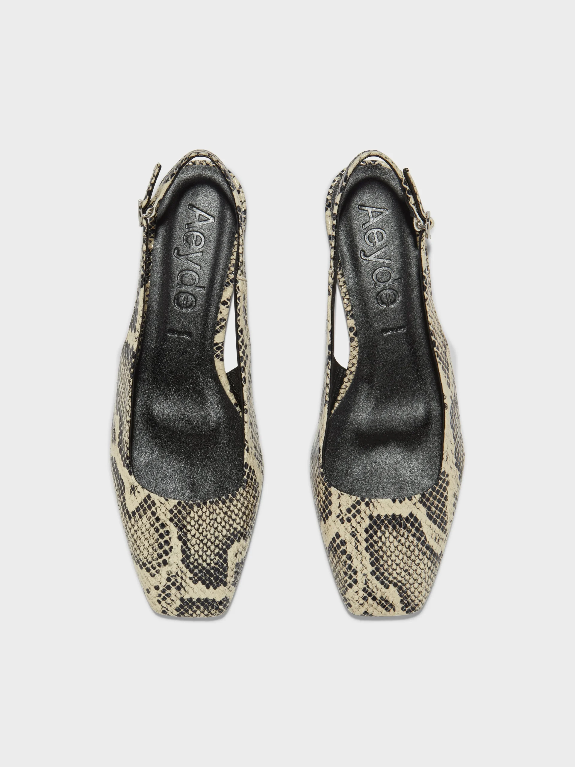 Geraldine Leather Slingback Flats