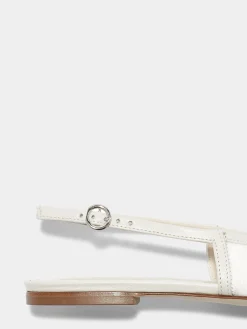 Geraldine Satin Toe-Cap Slingback