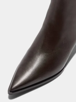 Harriet Leather Ankle Boots