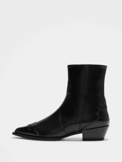 Hester Leather Cowboy Boots