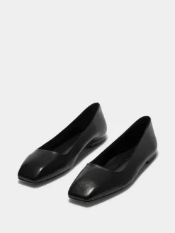 Ida Leather Ballet Flats