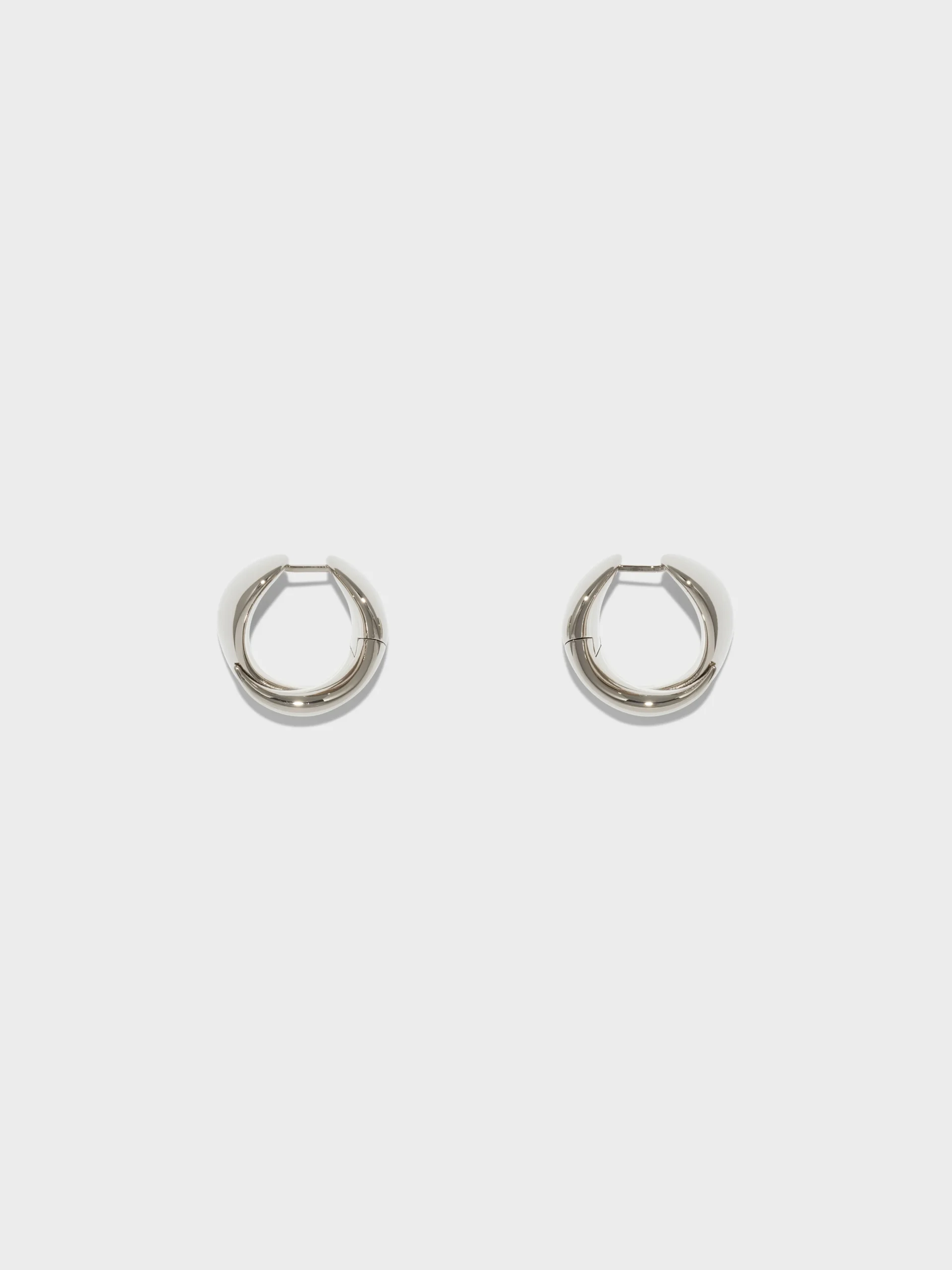 Junior Medium Palladium-Plated Earrings