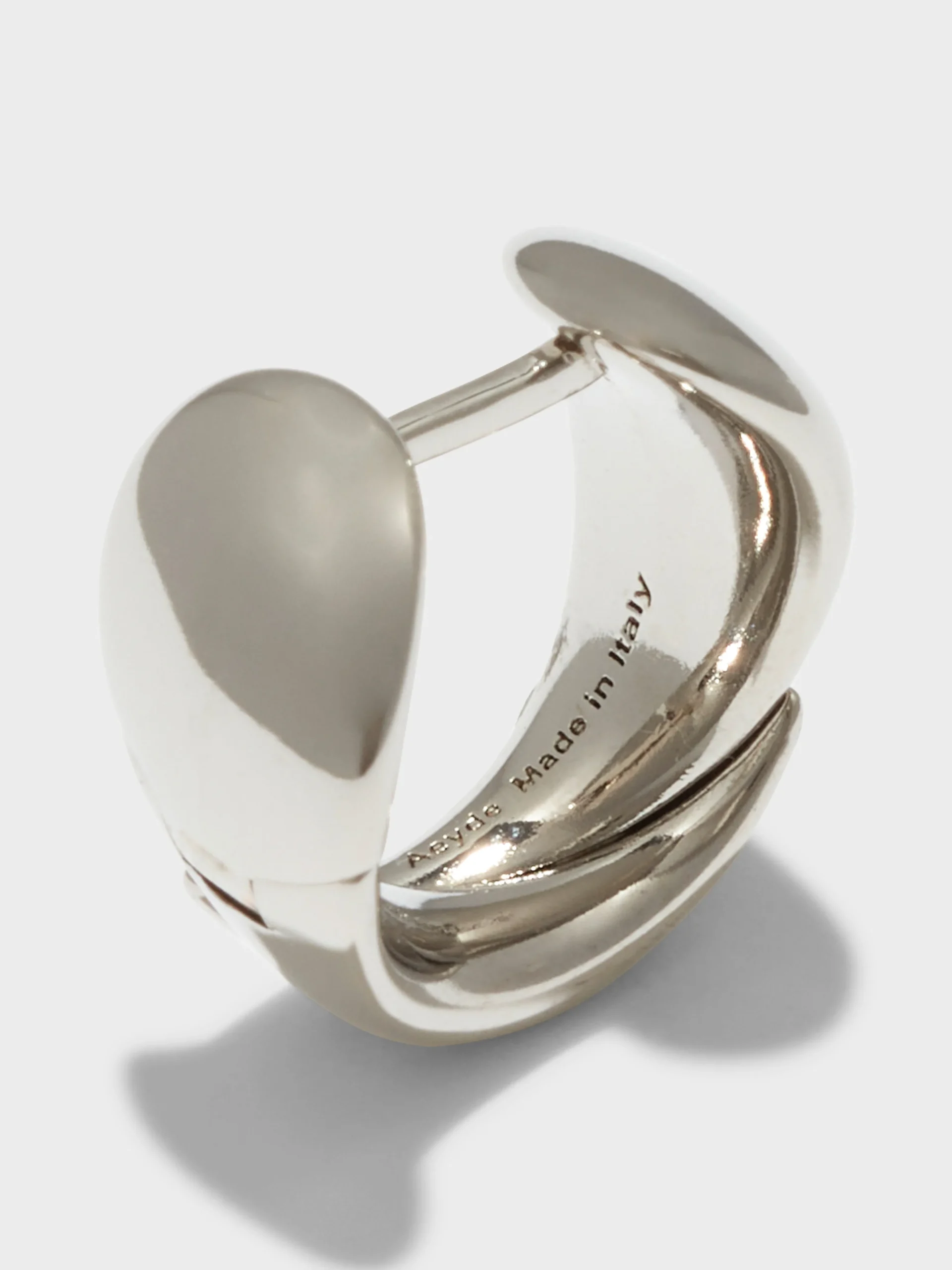 Junior Medium Palladium-Plated Earrings
