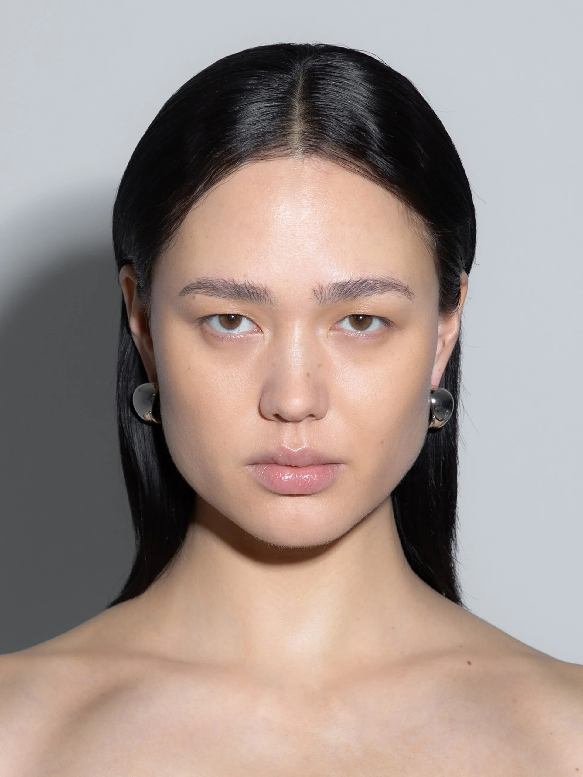 Junior Medium Palladium-Plated Earrings