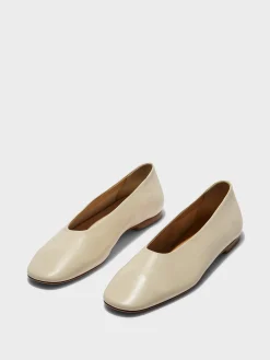 Kirsten Leather Ballet Flats