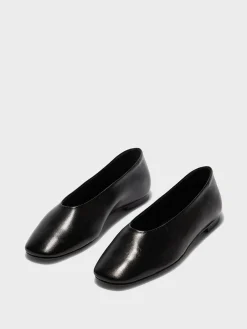 Kirsten Leather Ballet Flats
