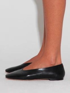 Kirsten Leather Ballet Flats
