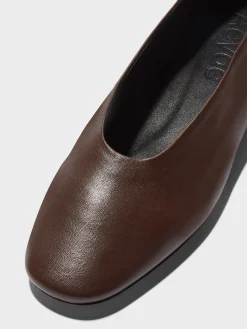 Kirsten Leather Ballet Flats