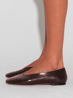 Kirsten Leather Ballet Flats