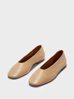 Kirsten Leather Ballet Flats