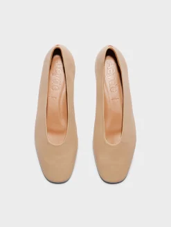 Kirsten Leather Ballet Flats