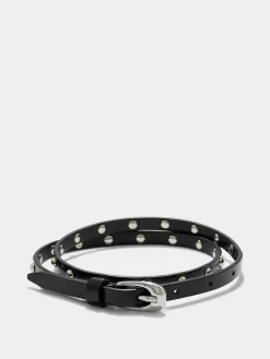 Liam Studded Leather Belt