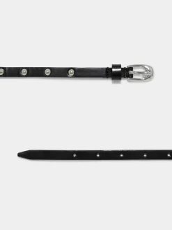 Liam Studded Leather Belt