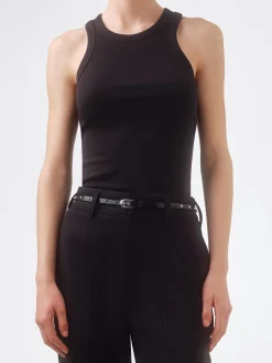 Liam Studded Leather Belt